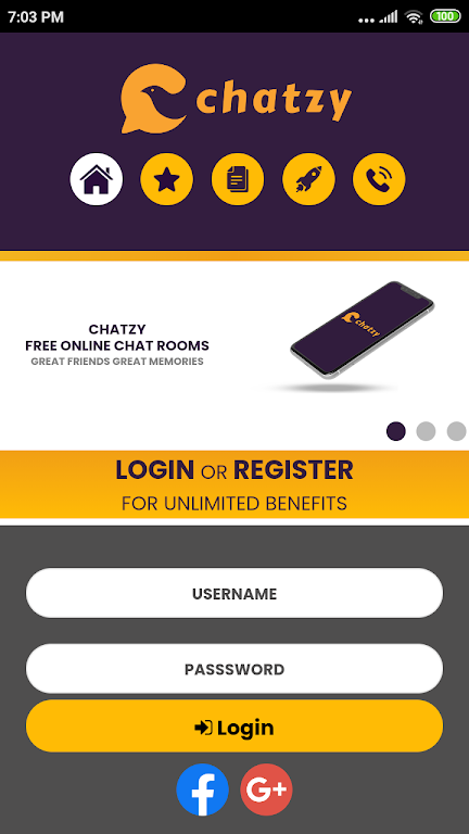 Chatzy: Online Chat Rooms