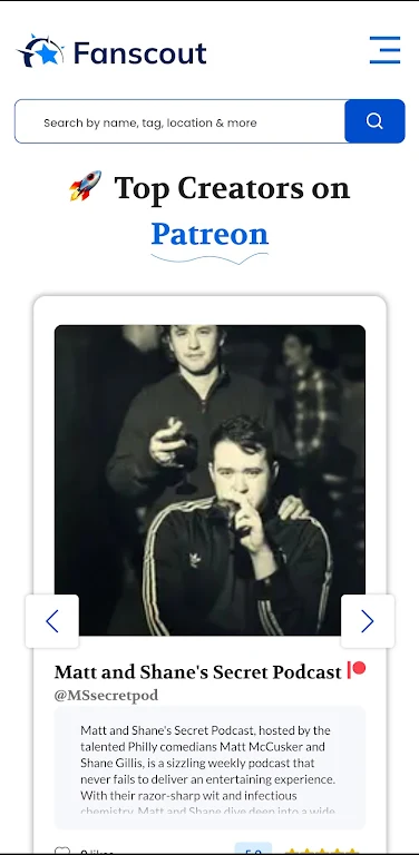 Fanscout - Creator Search