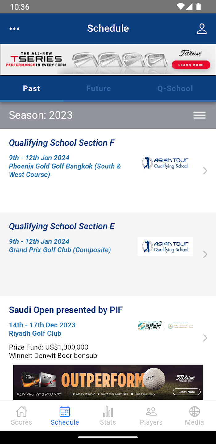 Asian Tour Asian Tour