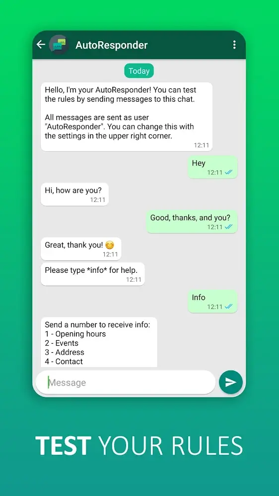 AutoResponder for WhatsApp AutoResponder for WhatsApp