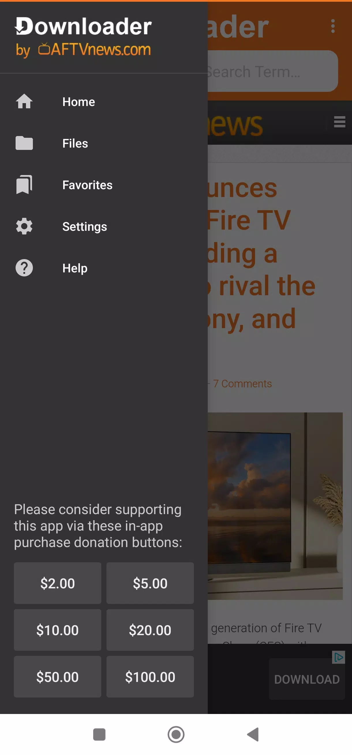 Downloader by AFTVnews