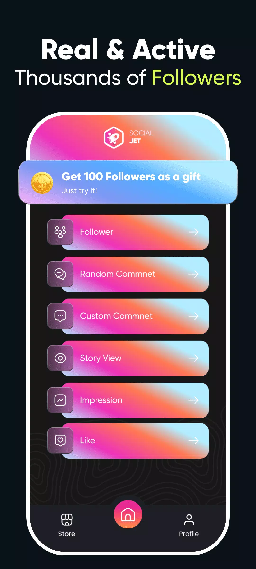 Social Jet - Followers & Likes