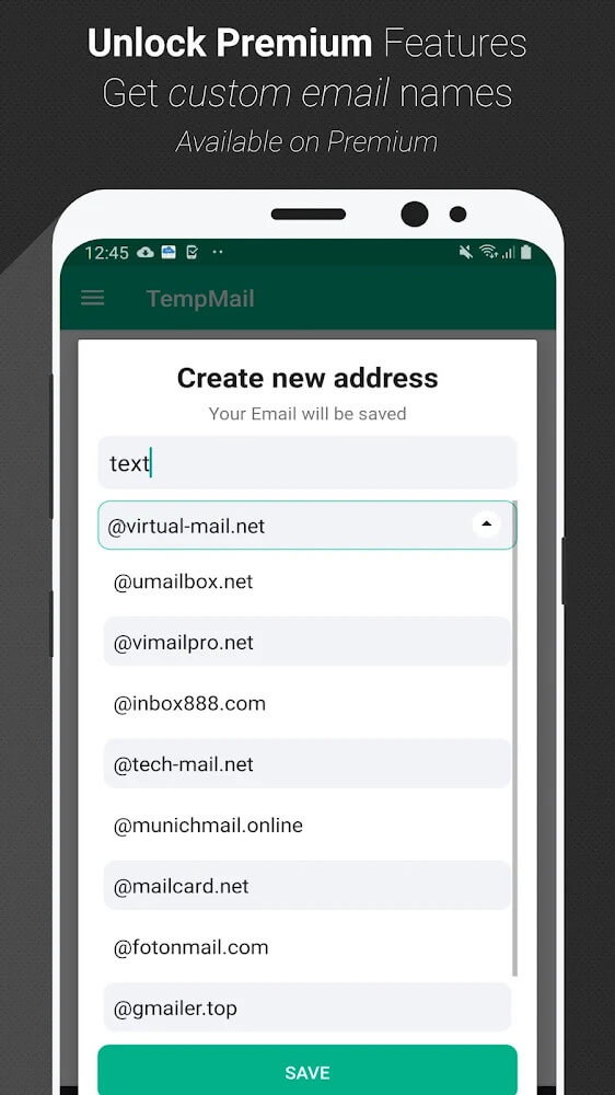 Temp Mail APK