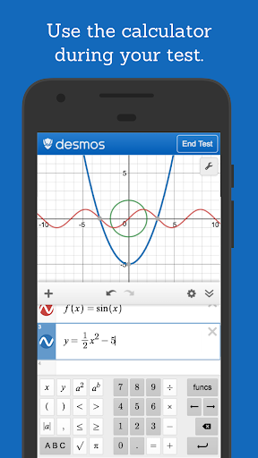 Desmos Test Mode