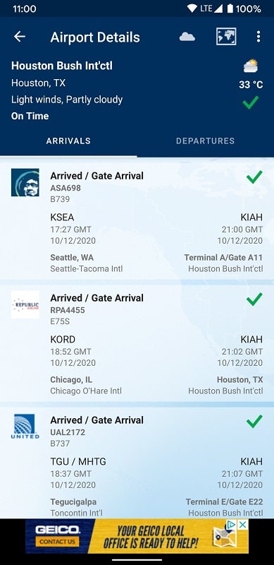 FlightAware Mod