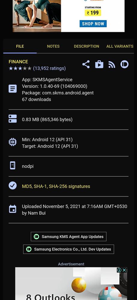 Samsung KMS Agent