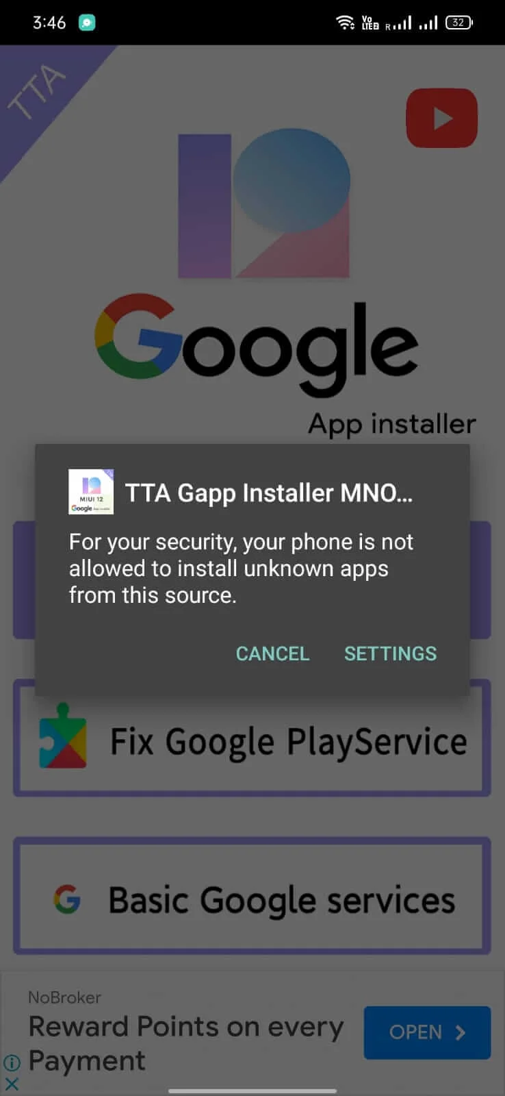 TTA PQ Gapp Installer