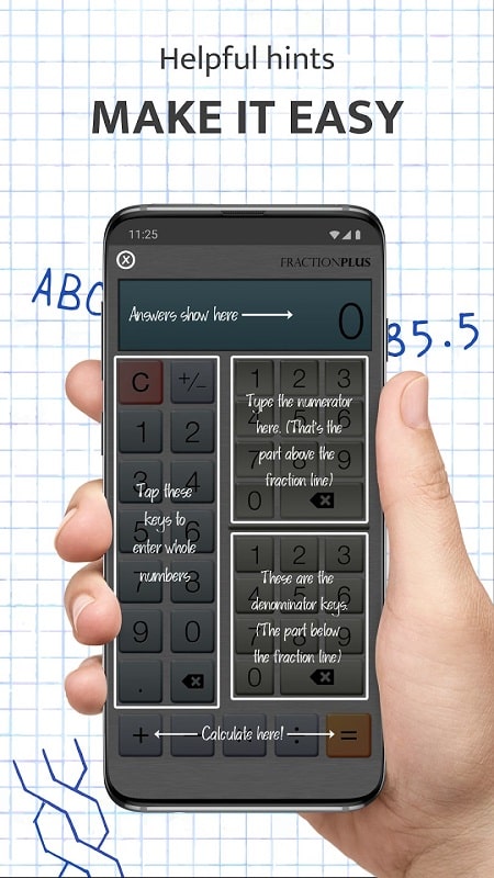 Fraction Calculator Plus
