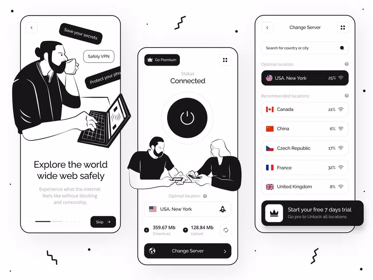Fast Secure VPN Proxy: Skypiea Fast Secure VPN Proxy: Skypiea