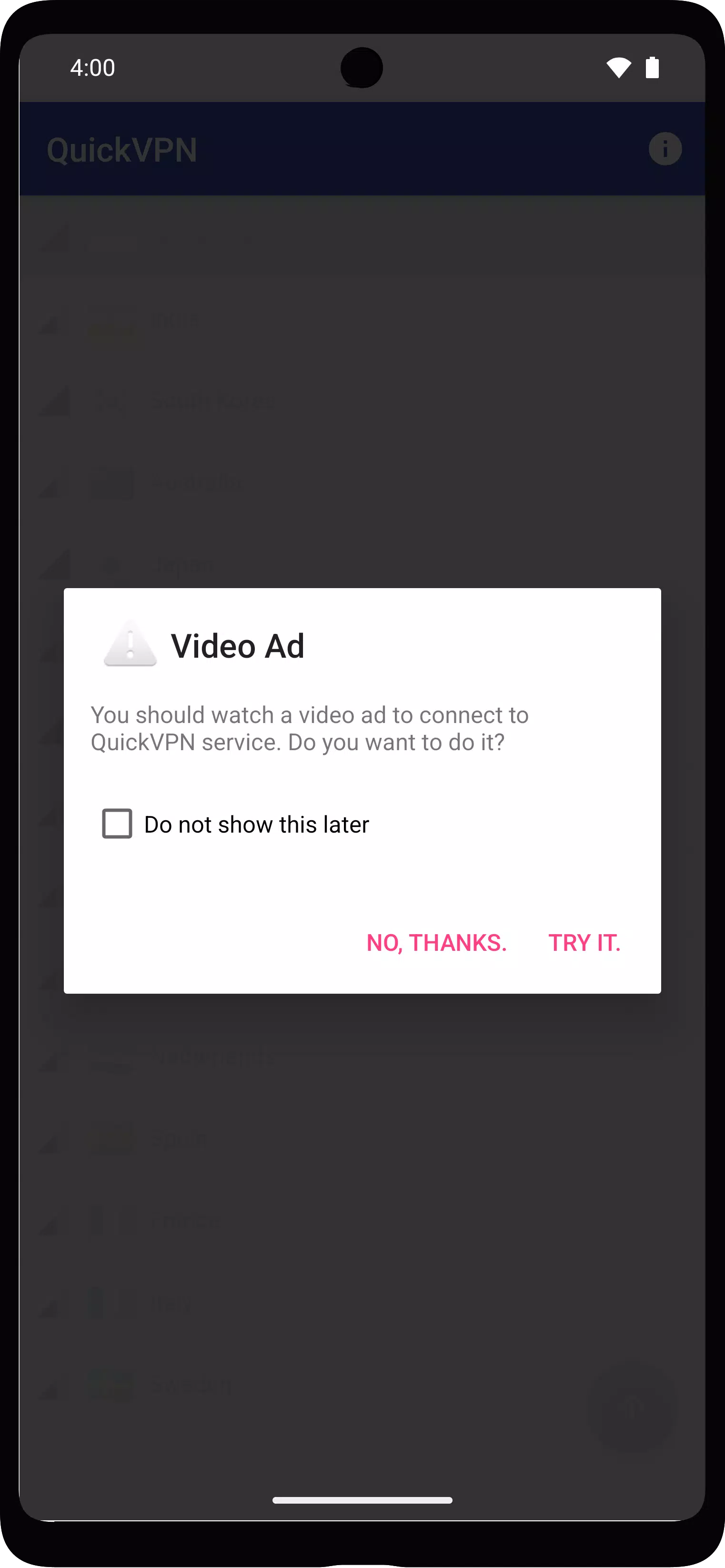 QuickVPN