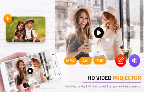 Flashlight Video Projector