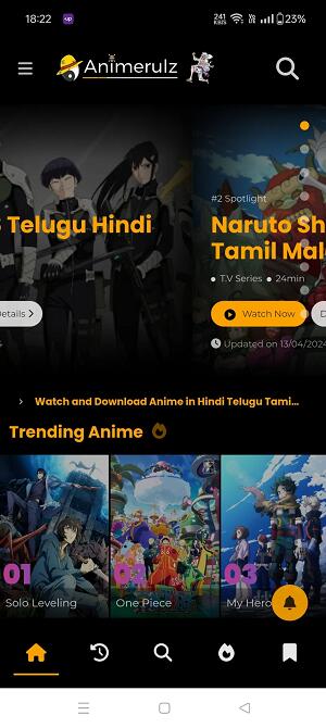 Animerulz Android