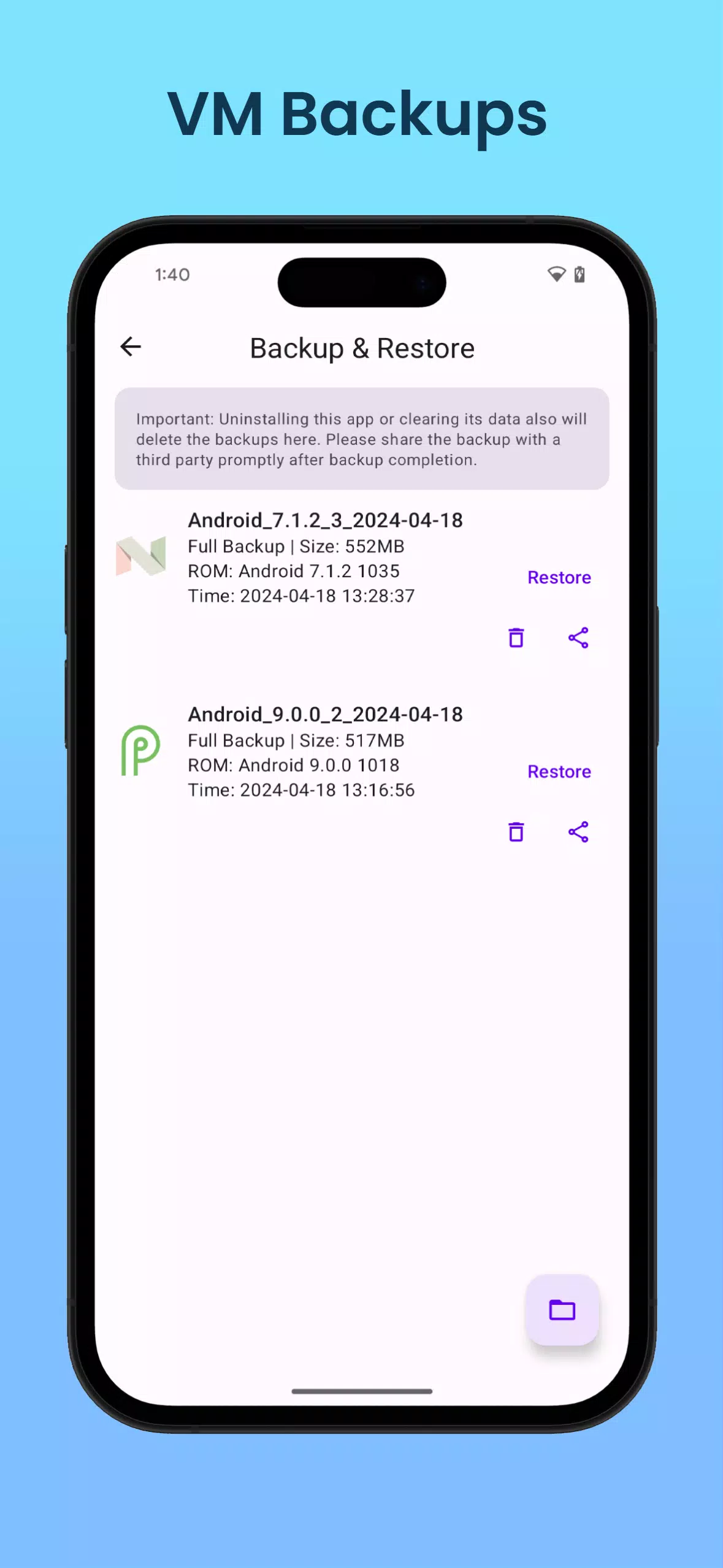 Virtual Master - Android Clone