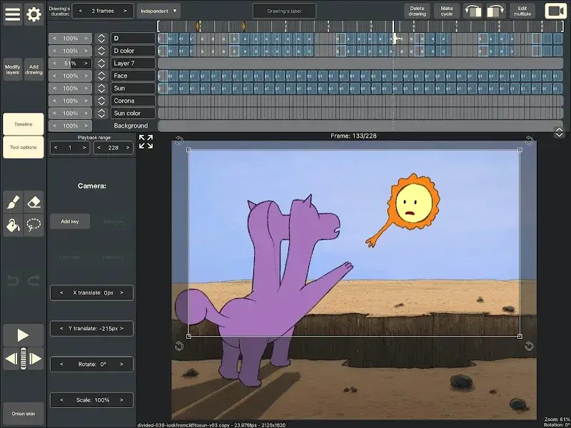 RoughAnimator
