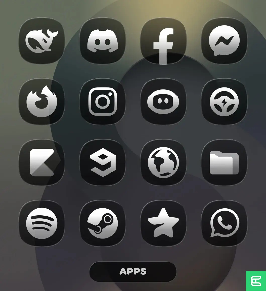 OneGlass 7 Icon Pack