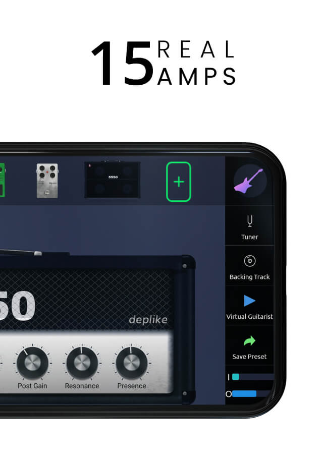 Deplike: Guitar Effects Pedals