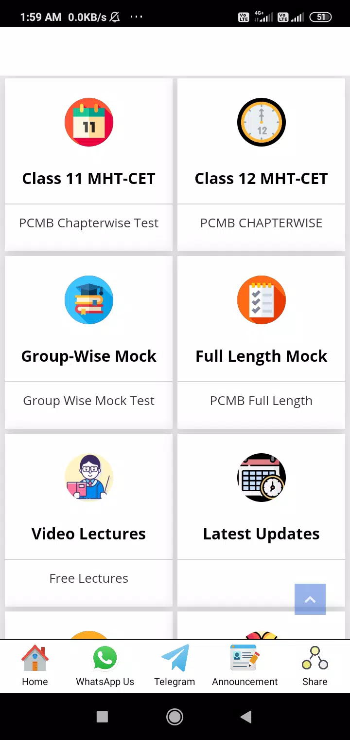 MHT-CET Mock Tests