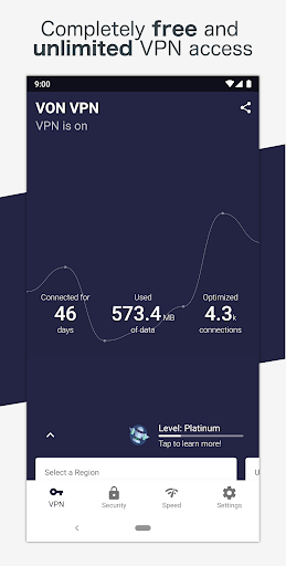 Von VPN for an anonymous, secure and fast internet
