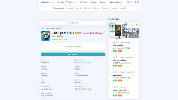Weboutride