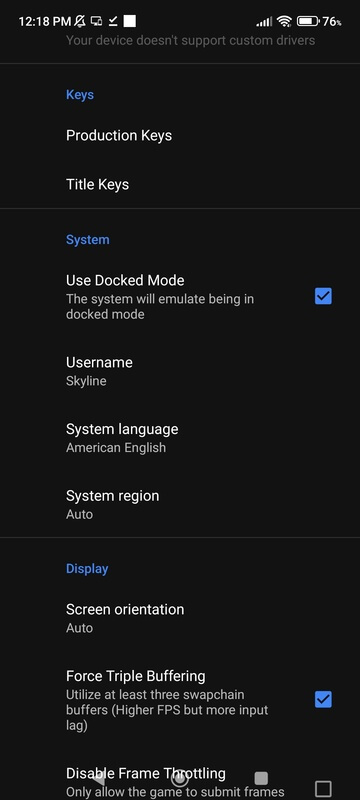 Skyline Emulator