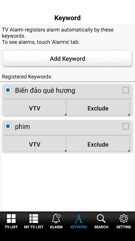 TV Vietnam - broadcast time TV Vietnam - broadcast time