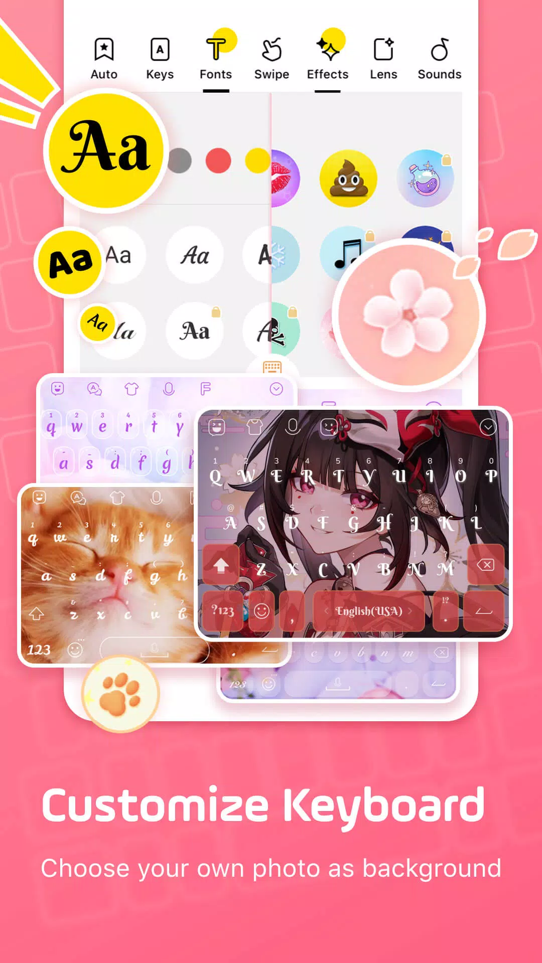 Facemoji Emoji Keyboard & Fonts