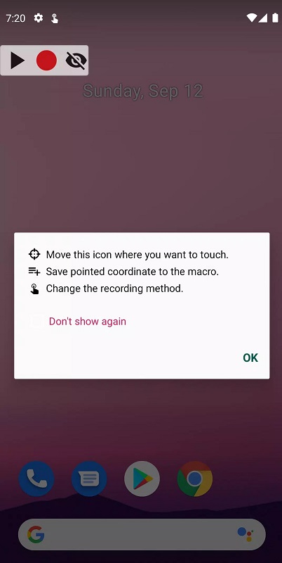 Touch Macro Pro