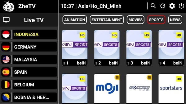 ZHE TV APK