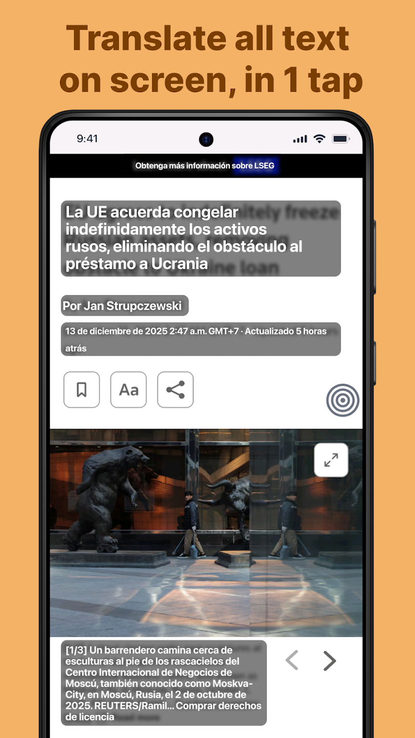 Translate On Screen