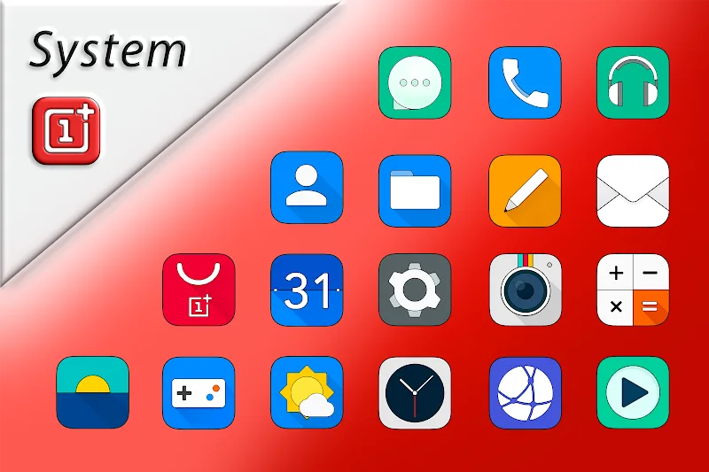 Oxigen Square - Icon Pack