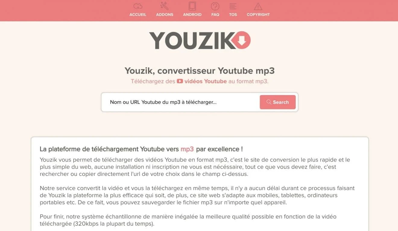 Youzik MP3 Downloader