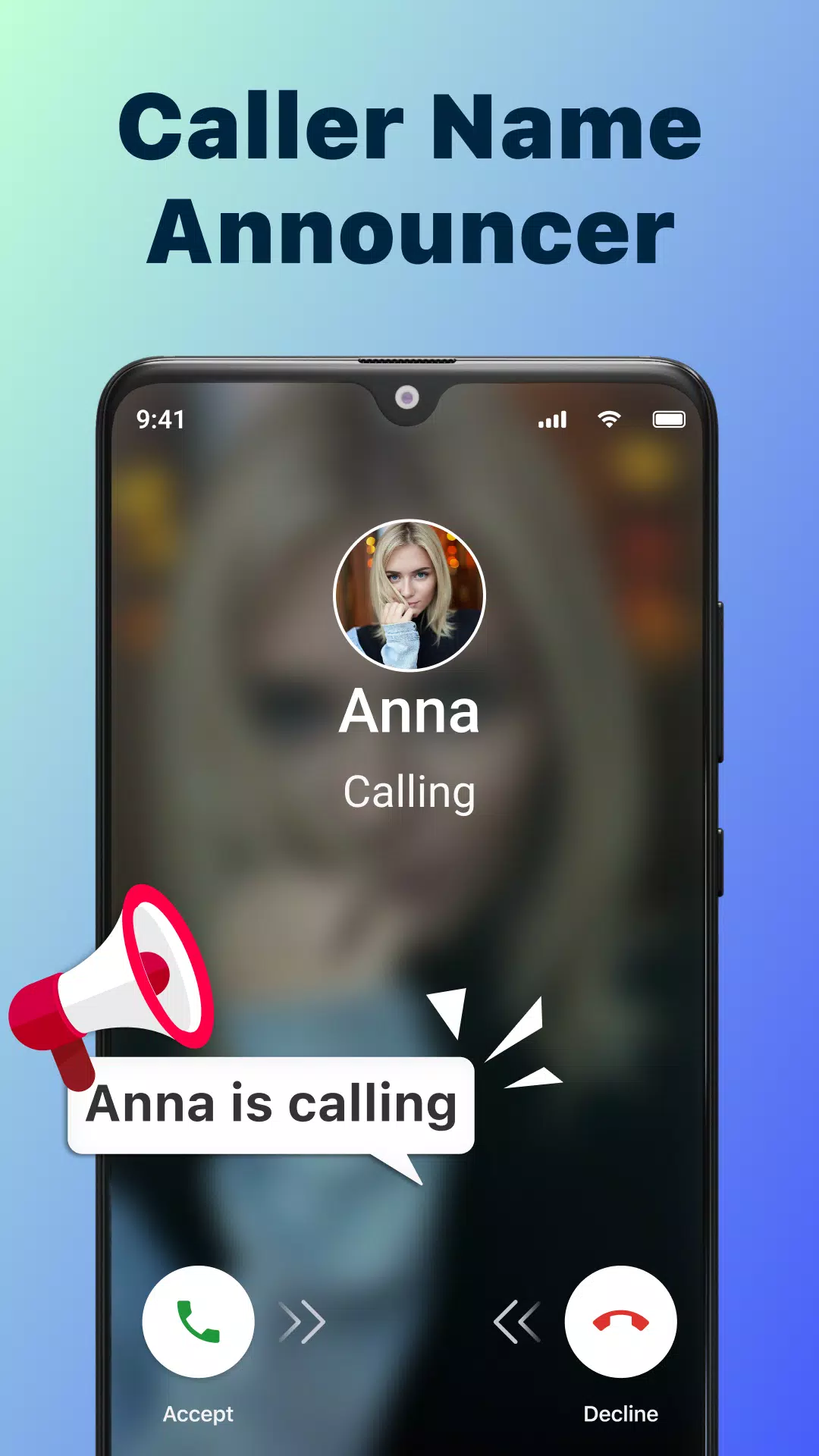 Caller Name Announcer