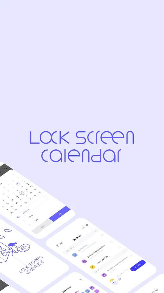 LockScreen Schedule - Calendar LockScreen Schedule - Calendar