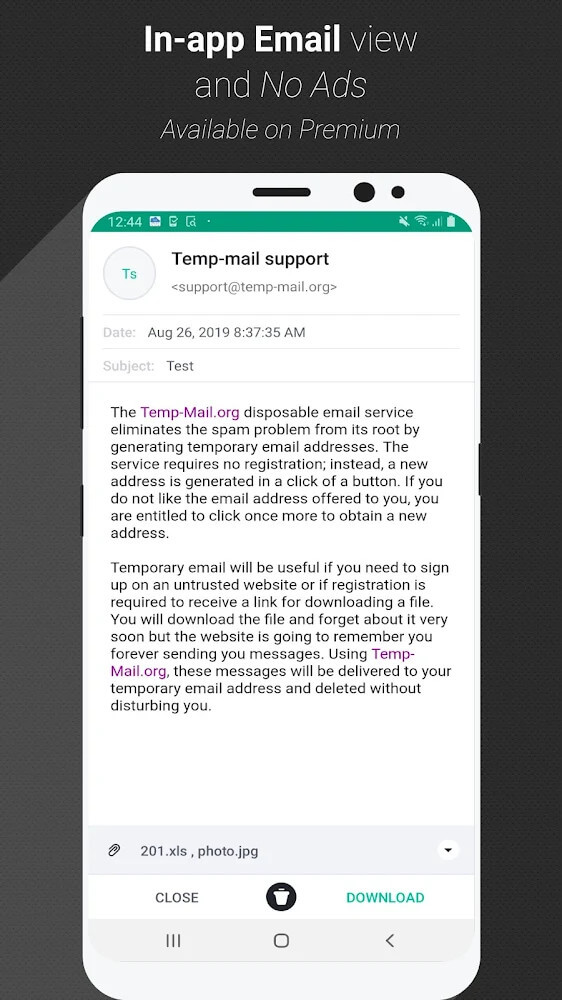 Temp Mail APK