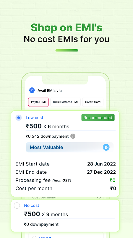 Paytail - Buy on easy EMIs