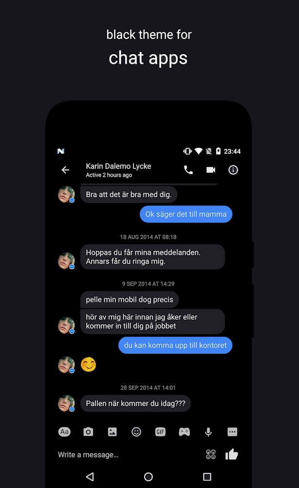 Swift Black Substratum Theme