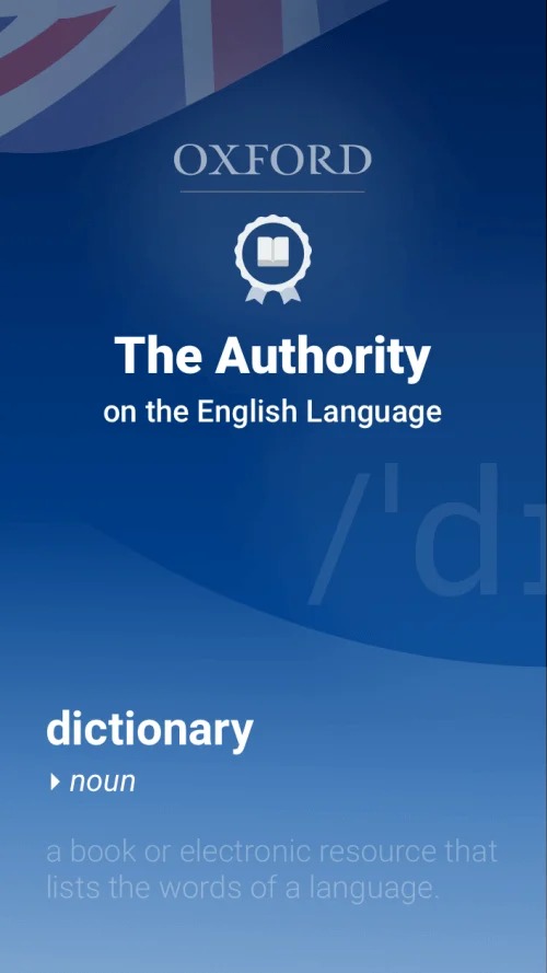 Oxford Dictionary of English