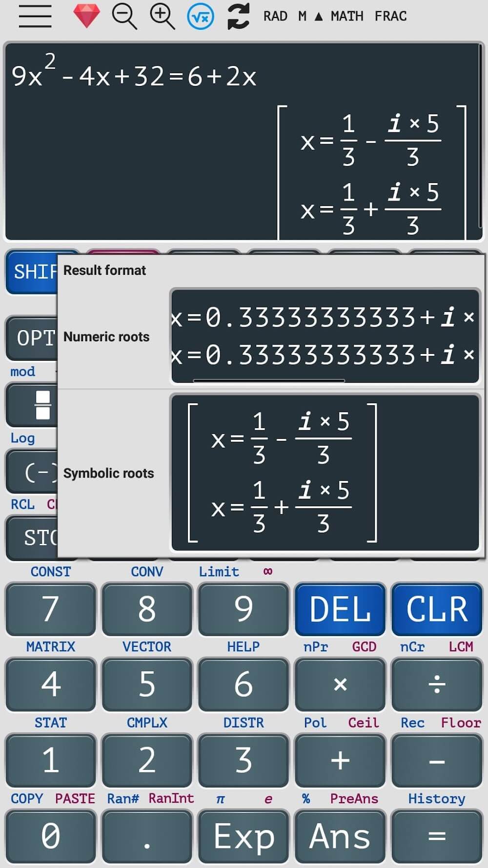 991 EX Calculator 991 EX Calculator