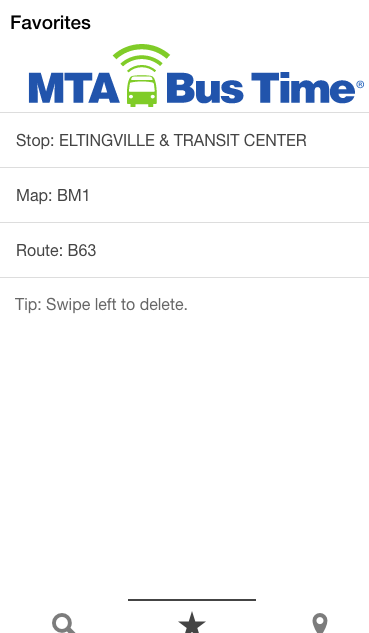 MTA Bus Time MTA Bus Time