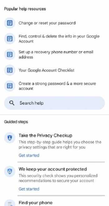 Google Account Manager