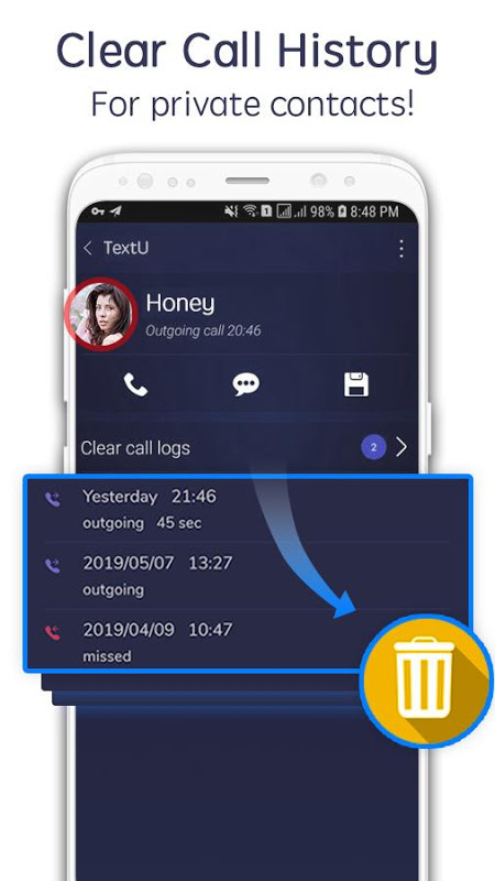 TextU - Private SMS Messenger, Call app TextU - Private SMS Messenger, Call app