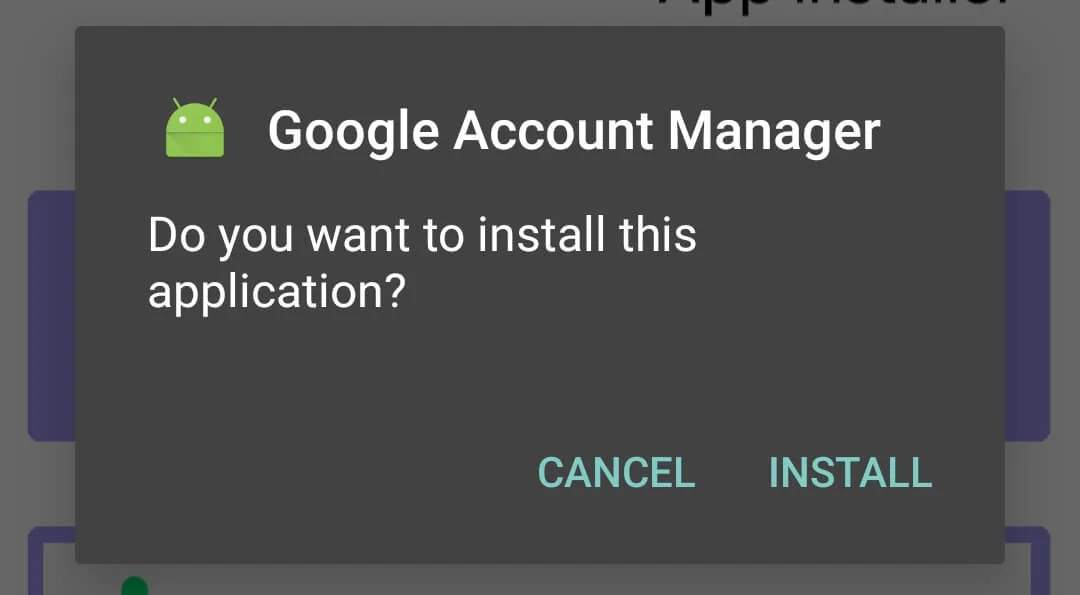 TTA PQ Gapp Installer