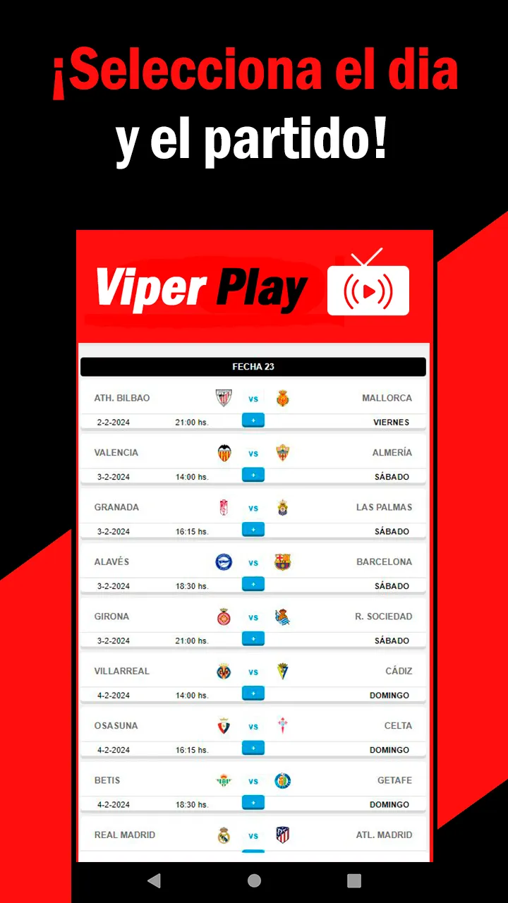 Viper Play fútbol en vivo Viper Play fútbol en vivo