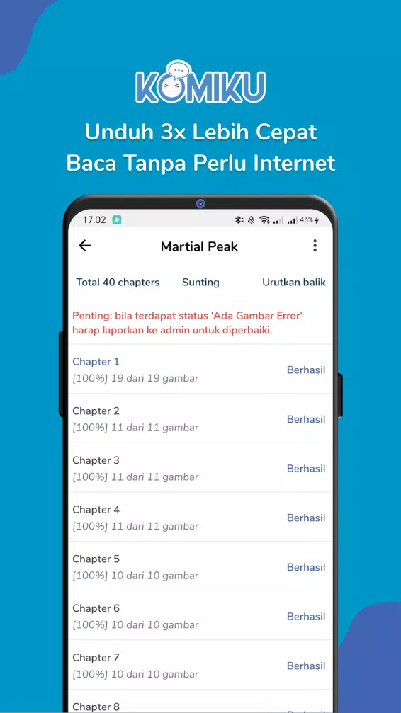 Komiku ID : Baca Komik + Notifikasi