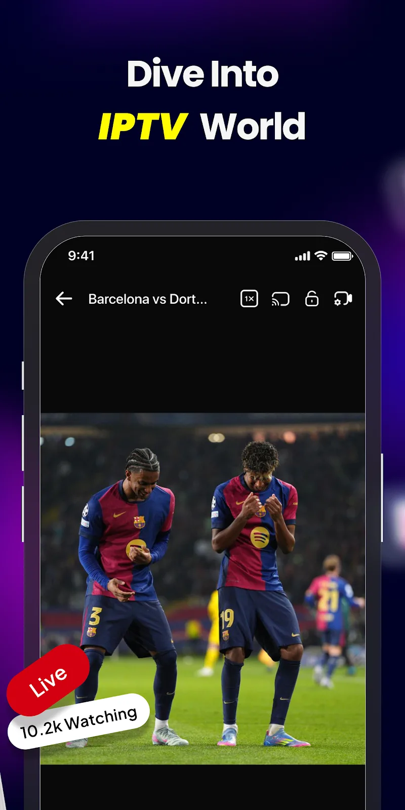 Exo Player・IPTV Stream Player