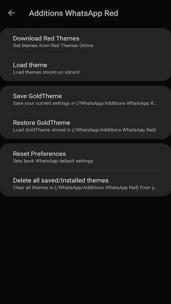Red WhatsApp