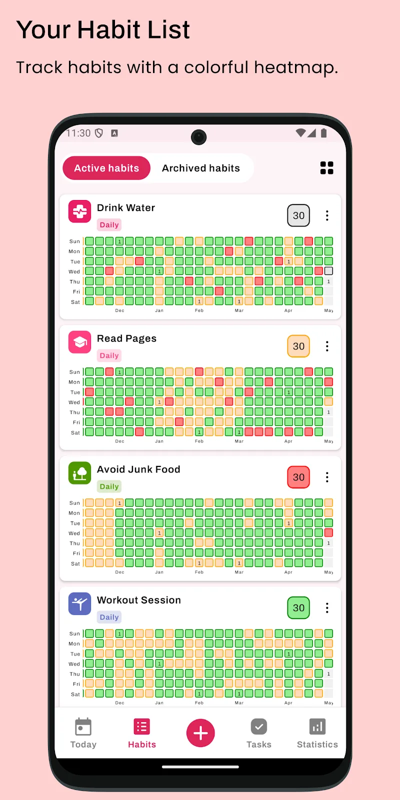 Habit Tracker - HabitGenius