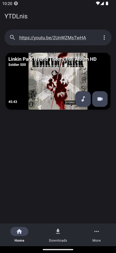 YTDLnis Downloader