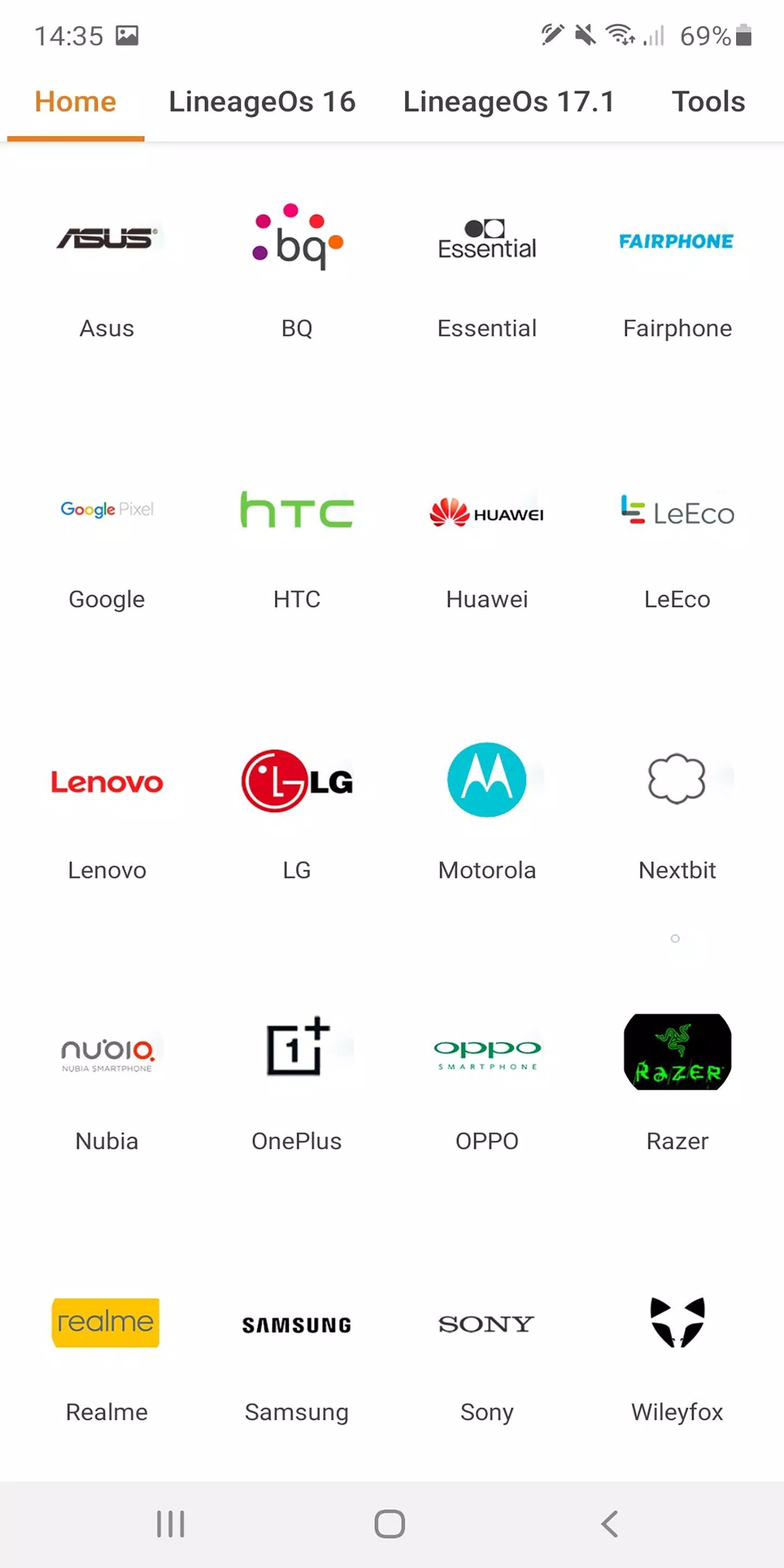 Lineage OS APK