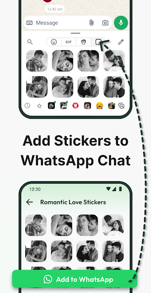 Romantic Stickers